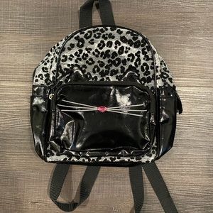 Kitty cat mini backpack